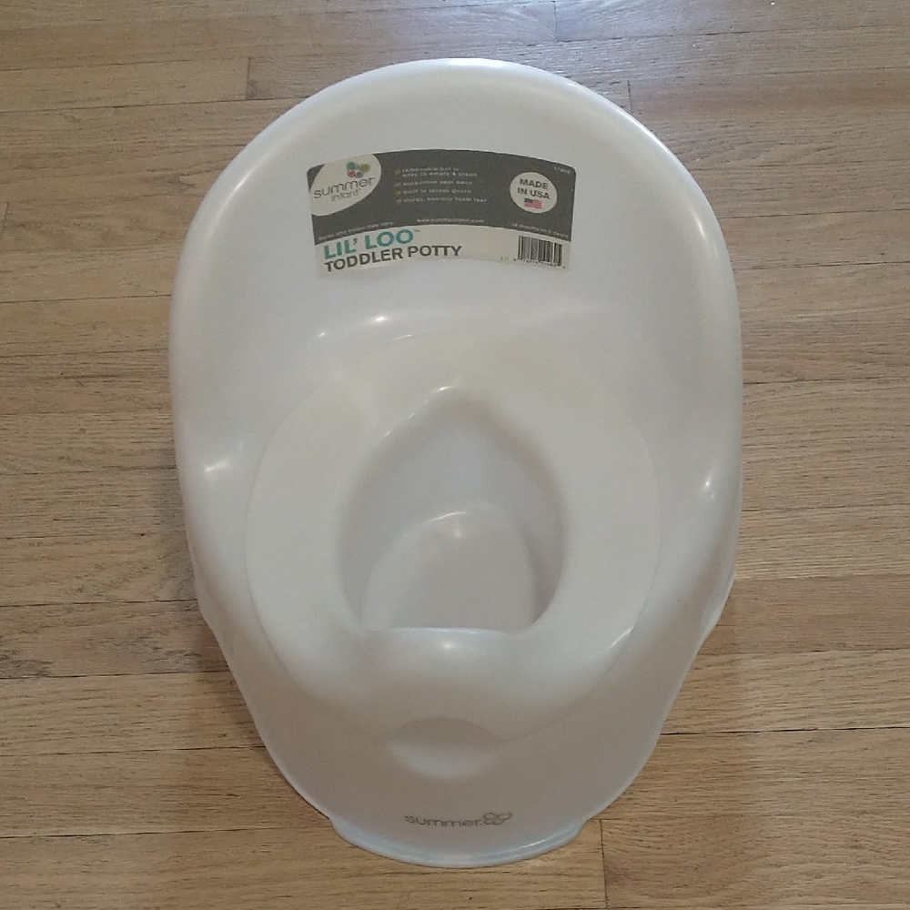 Summer Infant White Lil' Loo Toddler Potty - Comfort Training Seat
